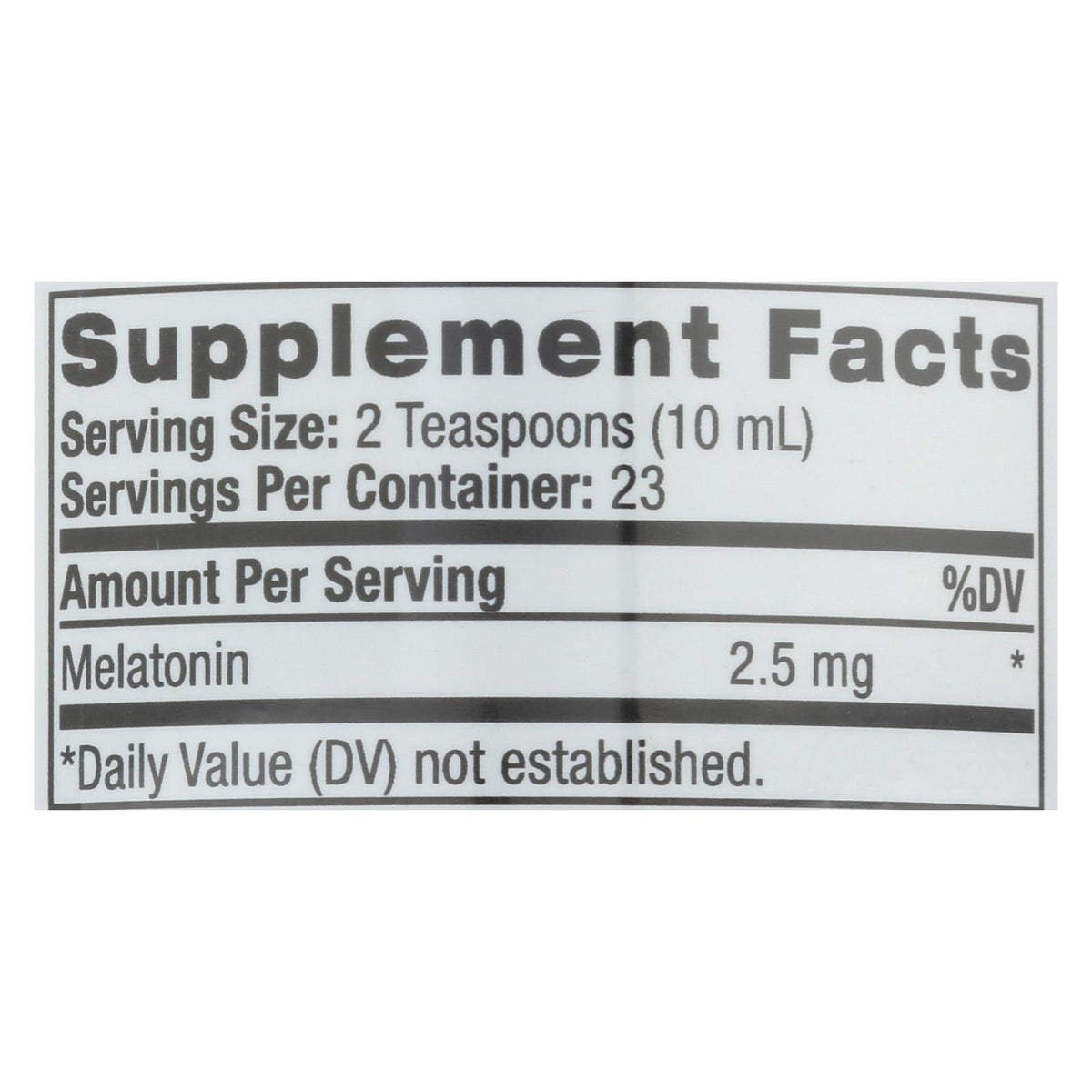 Natrol - Melatonin Liquid 2.5mg - 8 Fz