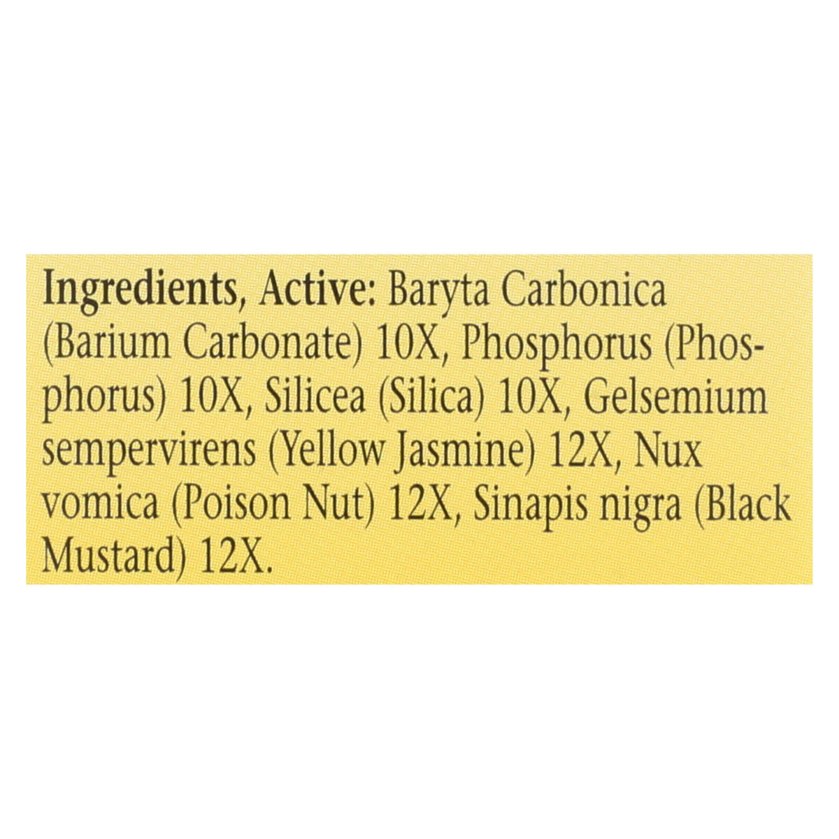 Natra-bio - A+ Attention - 1 Each - 125 Tab