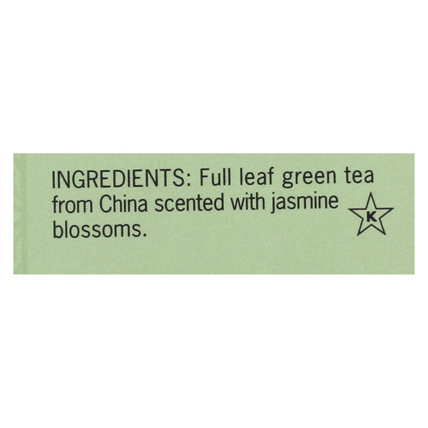 Smith Teamaker Green Tea - Jasmine Slvr Tp - Case Of 6 - 15 Bags