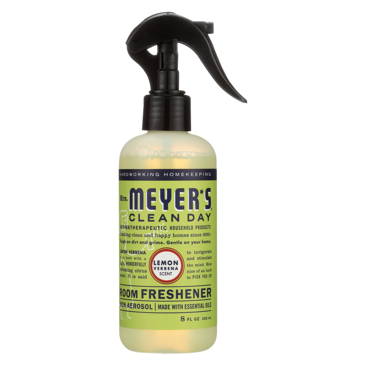 Mrs. Meyer's Clean Day - Room Freshener - Lemon Verbena - Case Of 6 - 8 Oz