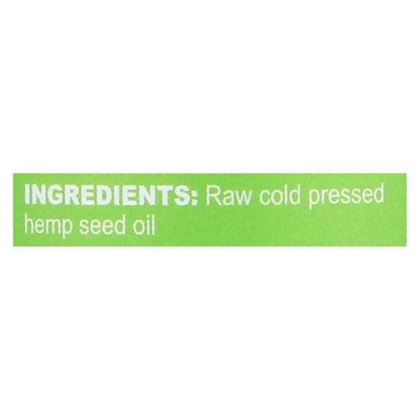 Manitoba Harvest Unrefined Cold Pressed Hemp Oil  - 1 Each - 12 Fz