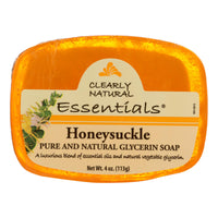 Clearly Natural Glycerine Bar Soap Honeysuckle - 4 Oz