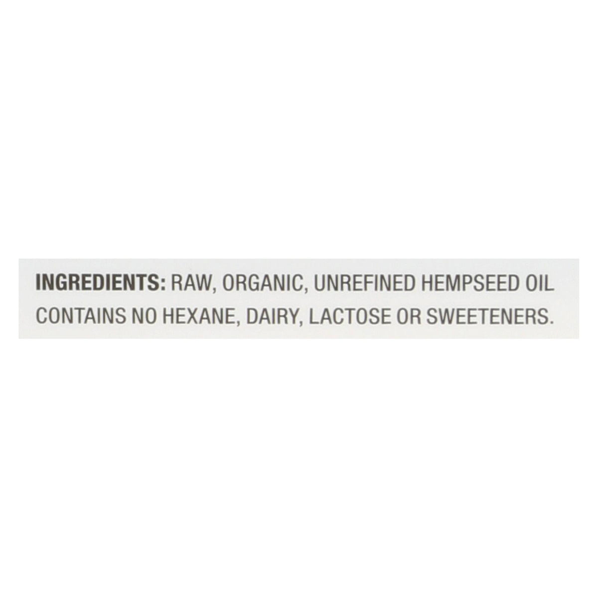 Nutiva Hemp Oil, Cold-pressed  - 1 Each - 24 Fz