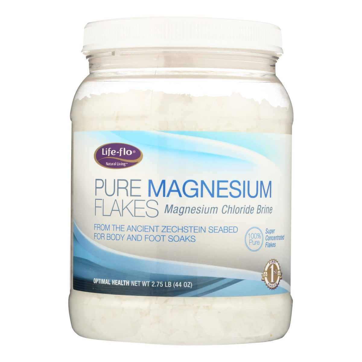 Life-flo Pure Magnesium Flakes  - 1 Each - 2.75 Lb