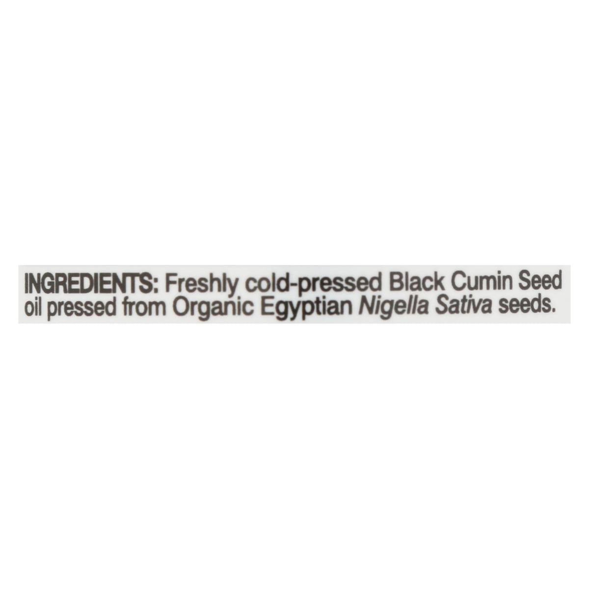 Black Seed - Black Seed Oil Egyptian - 1 Each - 8 Fz