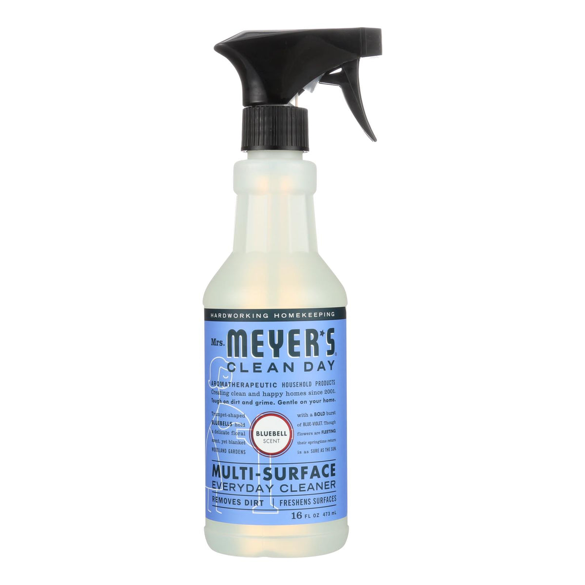 Mrs. Meyer's Clean Day - Multi-surface Everyday Cleaner - Blubell - 16 Fl Oz - Case Of 6