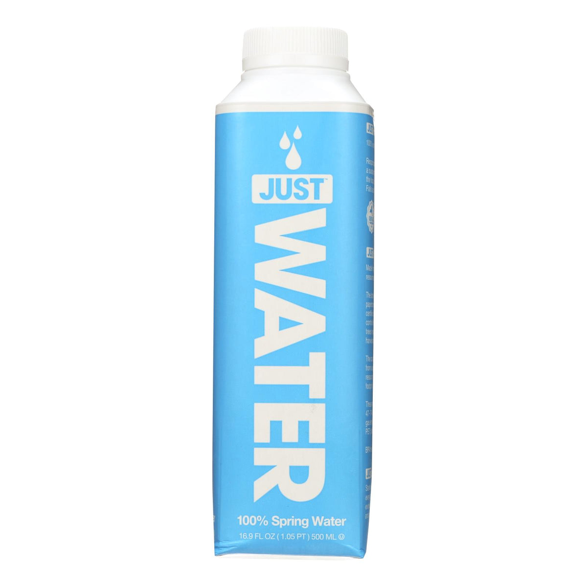 Just Water - 500 Ml - Case Of 12 - 500 Ml