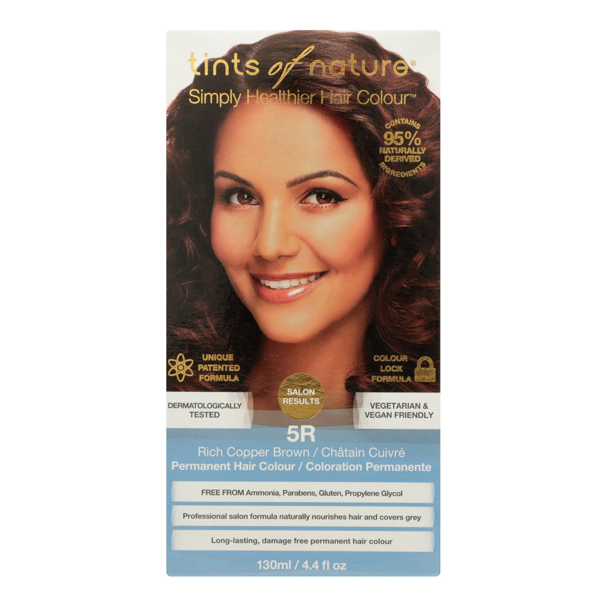 Tints Of Nature 5r Rich Copper Brown Hair Color  - 1 Each - 4.4 Fz