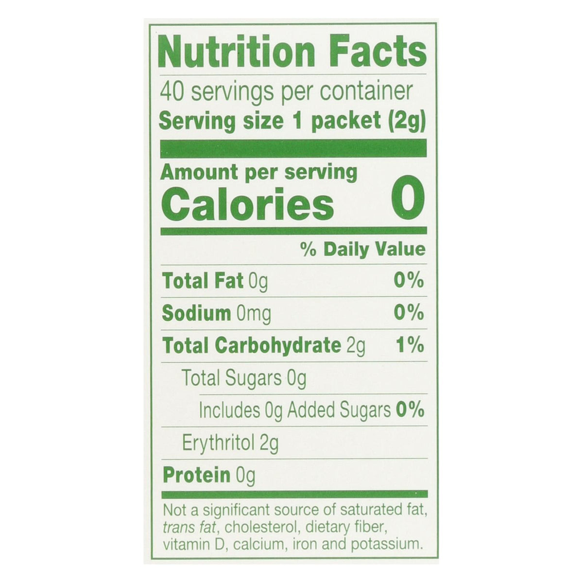 Truvia - Sweetener Natural - Case Of 12 - 40 Ct