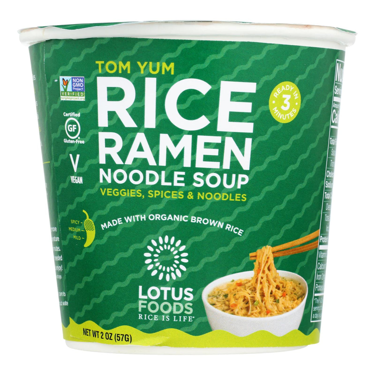 Lotus Foods Rice Ramen Noodles Soup - Case Of 6 - 2 Oz