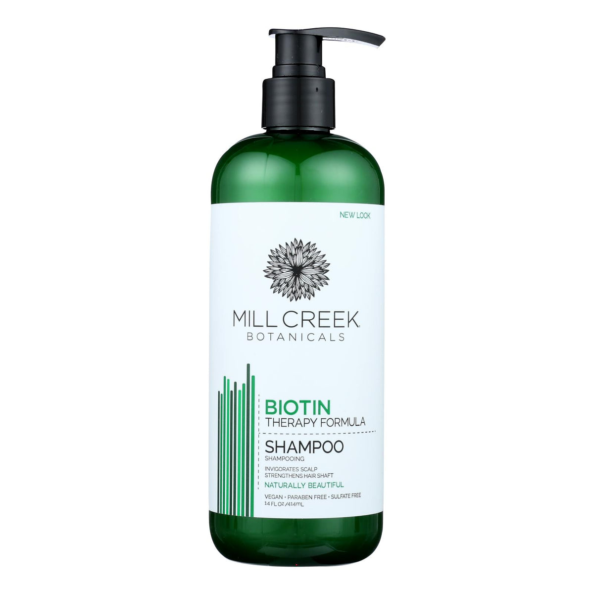 Mill Creek Botanicals Biotin Shampoo  - 1 Each - 14 Fz