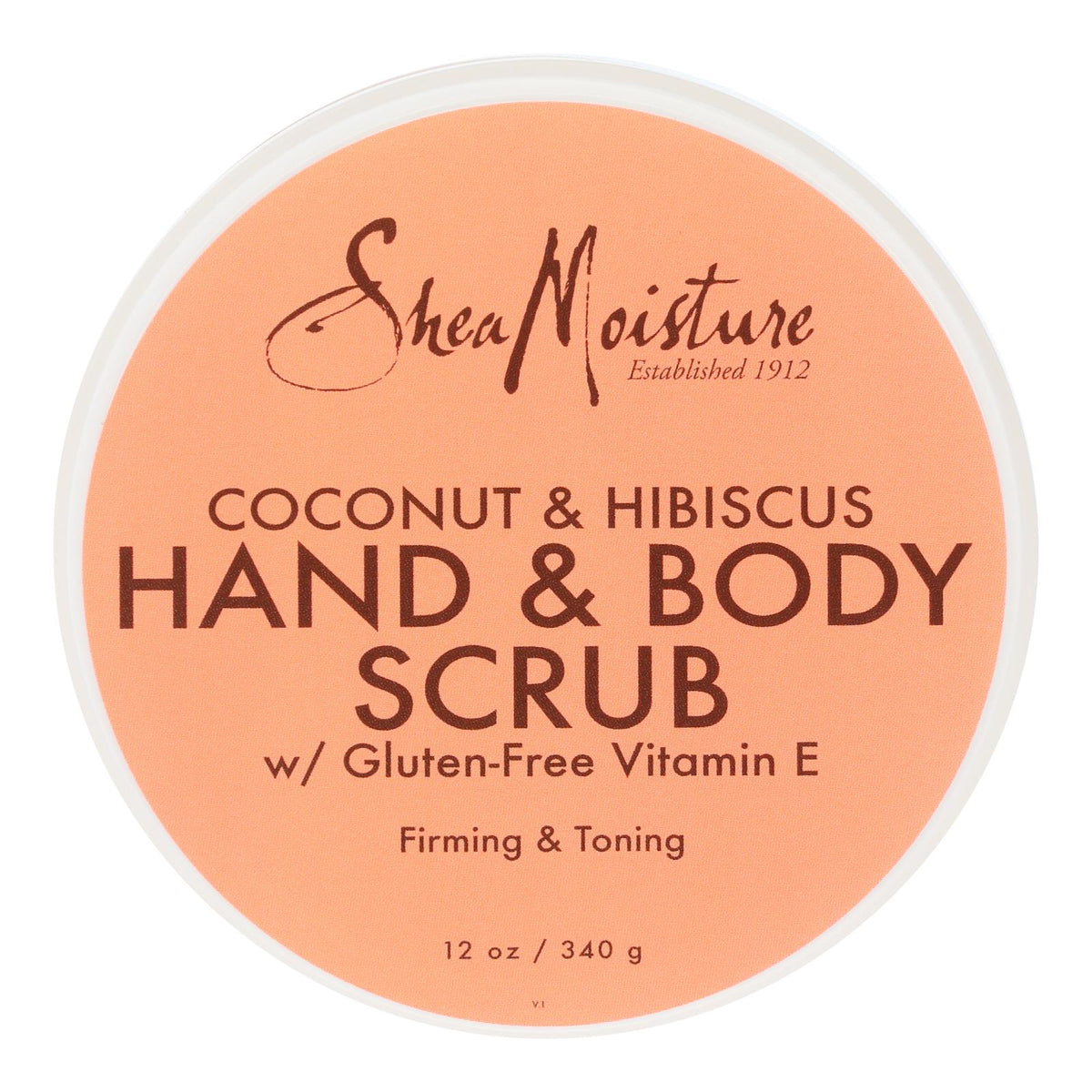 Shea Moisture - Hnd Body Scrub Coconut Hbiscus - 1 Each - 12 Oz