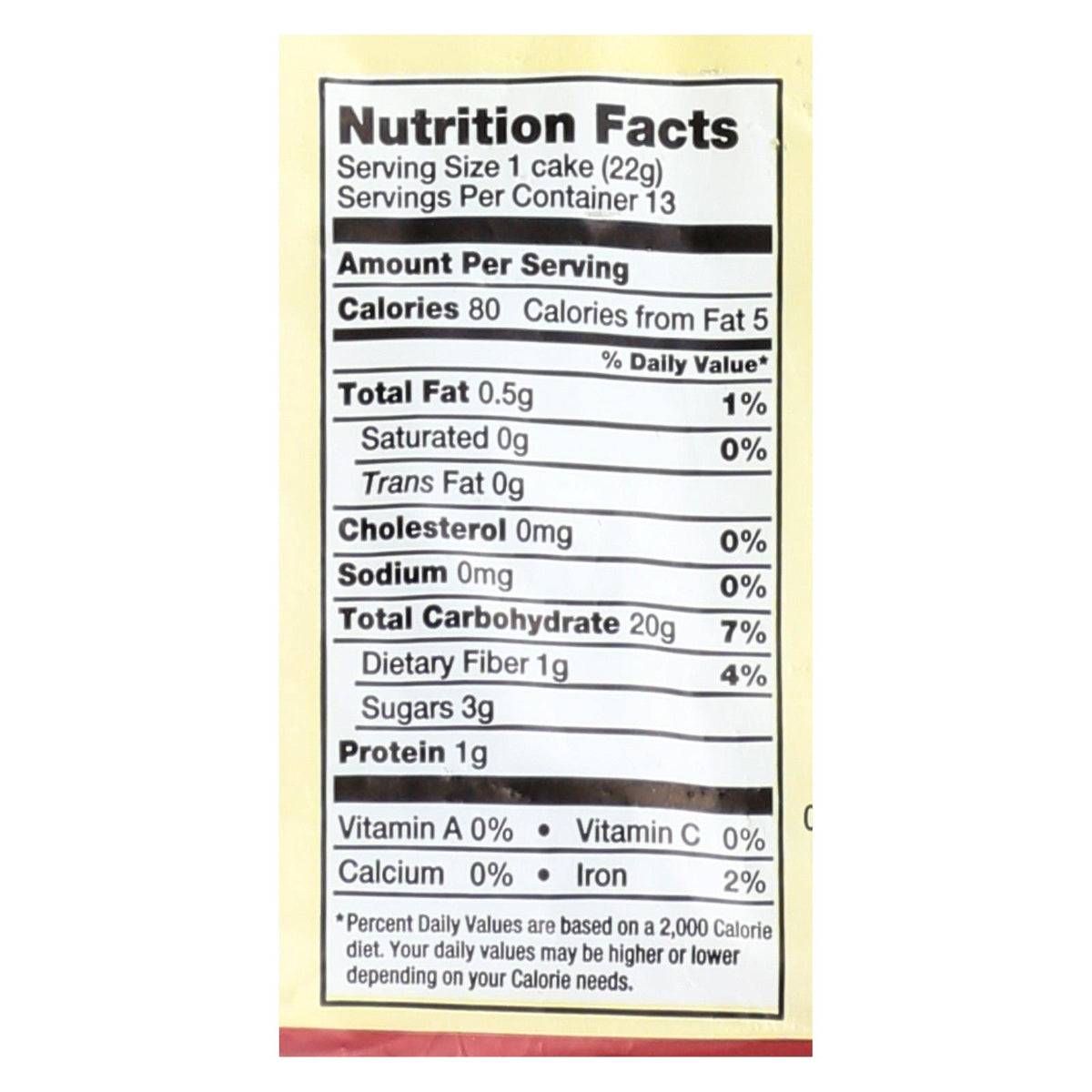 Lundberg Family Farms - Rice Cake Cinnamon Toast - Case Of 6-9.5 Oz