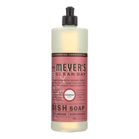 Mrs. Meyer's Clean Day - Liquid Dish Soap - Rosemary - Case Of 6 - 16 Oz