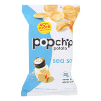 Popchips Potato Chip - Sea Salt - Case Of 12 - 5 Oz