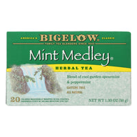 Bigelow Tea Herbal Tea - Mint Medley - Case Of 6 - 20 Bag