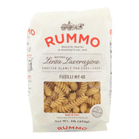 Rummo - Pasta Fusilli - Case Of 12-16 Oz