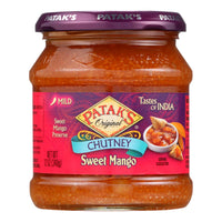 Pataks Chutney - Sweet Mango - Mild - 12 Oz - Case Of 6