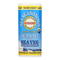 Maine Coast Organic Sea Seasonings - Sea Salt With Sea Veg - 1.5 Oz Shaker