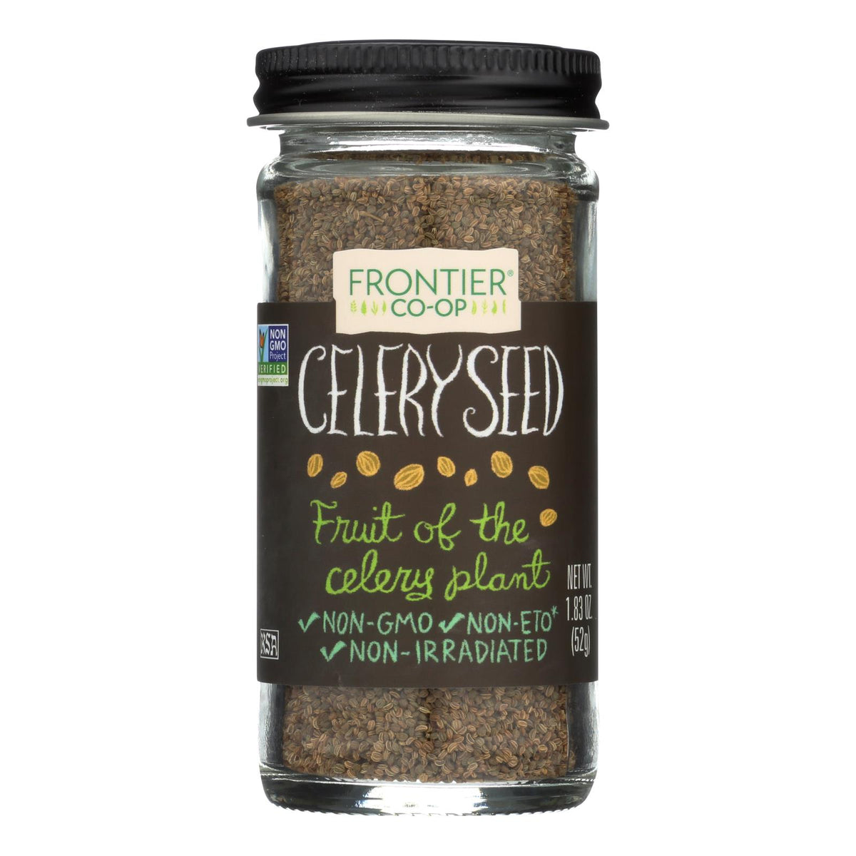 Frontier Herb Celery Seed - Whole - 1.83 Oz