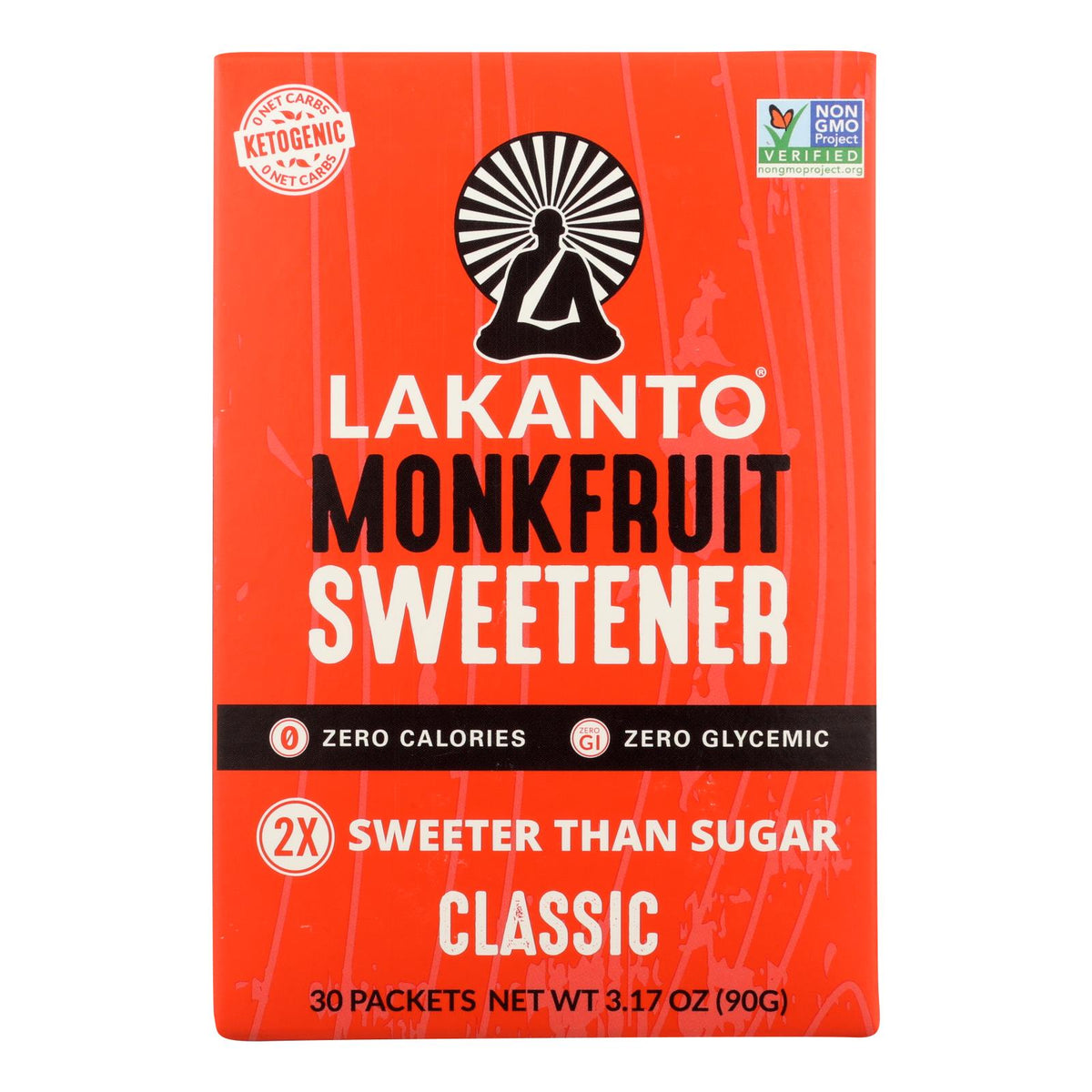 Lakanto - Monkfruit Sweetener - Classic - Case Of 8 - 3.17 Oz.