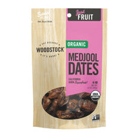 Woodstock Organic Unsweetened Medjool Dates - Case Of 8 - 12 Oz