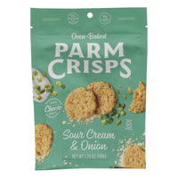 Parm Crisps - Parm Crisp Sr Cream & Onion - Case Of 12 - 1.75 Oz