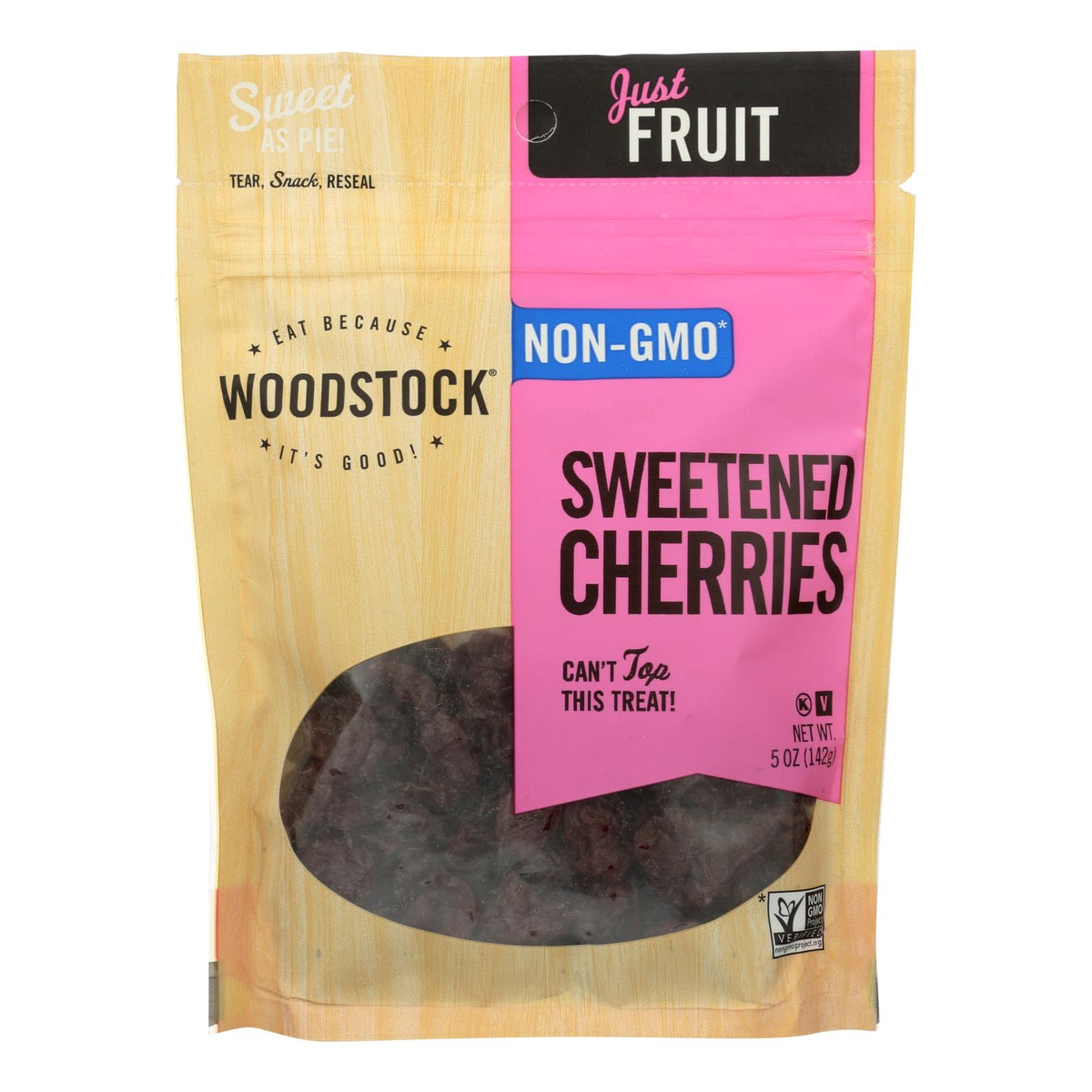 Woodstock Sweetened Cherries - Case Of 8 - 5 Oz