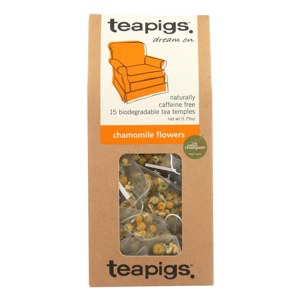 Teapigs Tea - Chamomile Flowers - Case Of 6 - 15 Count.