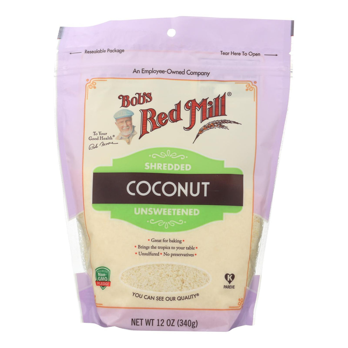 Bob's Red Mill - Coconut Shredded - Case Of 4-12 Oz