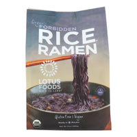 Lotus Foods Ramen - Organic - Forbidden Rice - 4 Ramen Cakes - 10 Oz - Case Of 6