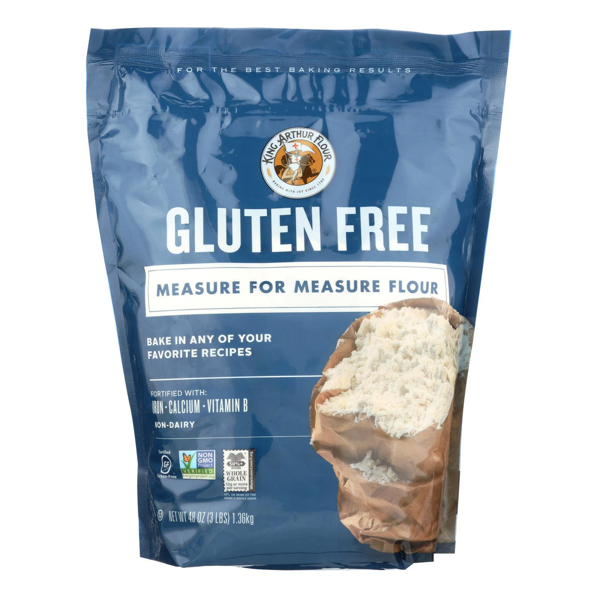 King Arthur Measure For Measure Flour - Case Of 4 - 3 Lb.