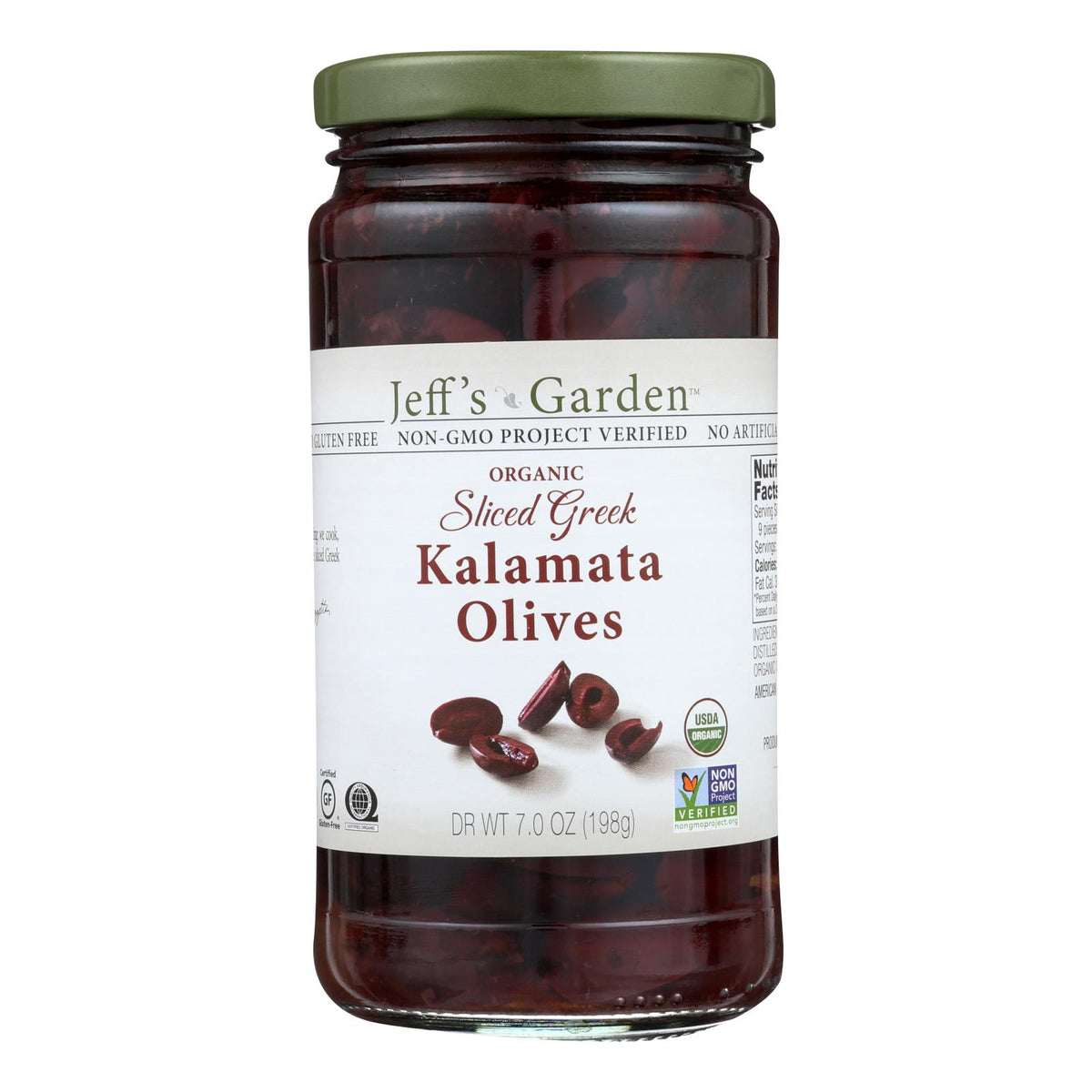 Jeff's Natural Jeff's Natural Kalamata Olive - Kalamata - Case Of 6 - 7 Oz.