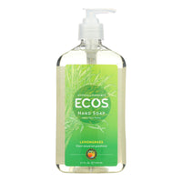 Earth Friendly Hand Soap - Lemongrass - Case Of 6 - 17 Fl Oz.