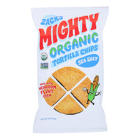 Zack's Mighty - Tort Chips Ss Flnt Corn - Case Of 9-9 Oz