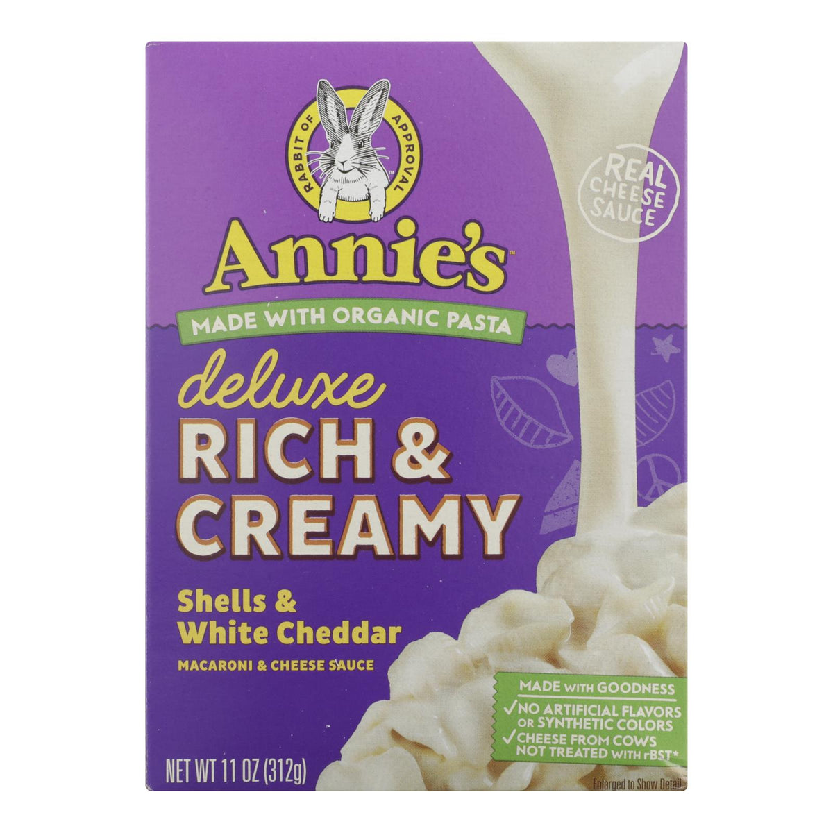 Annie's Homegrown - Mac&chs Dlx Shl Wtchd - Case Of 12 - 11 Oz