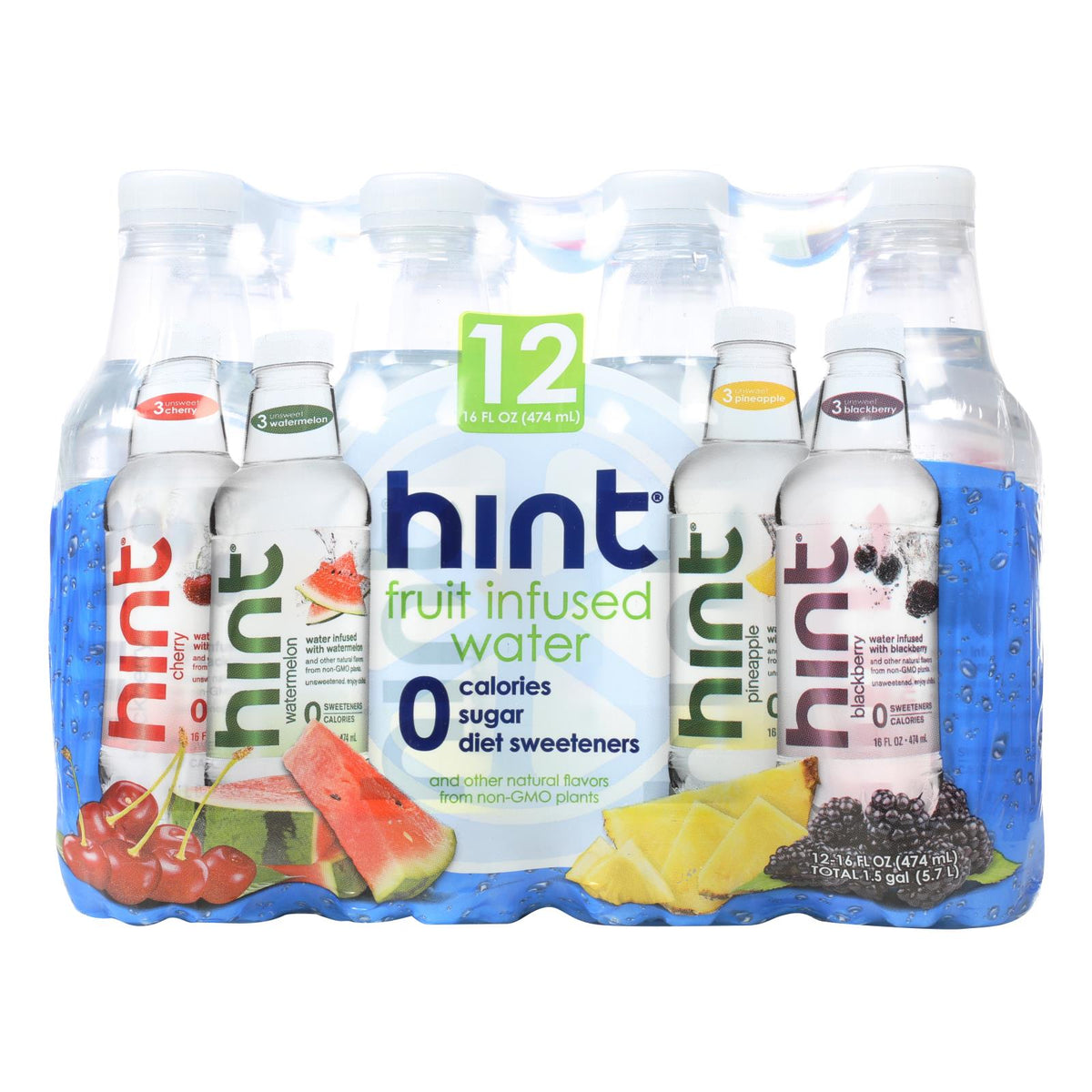 Hint Fruit Infused Water  - 1 Each - 12/16 Fz