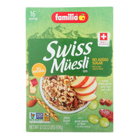 Familia - Muesli Swiss No Add Sugar - Case Of 6-29 Oz