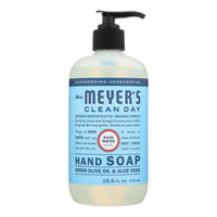 Mrs.meyers Clean Day - Hand Soap Liquid Rainwater - Case Of 6 - 12.5 Fz