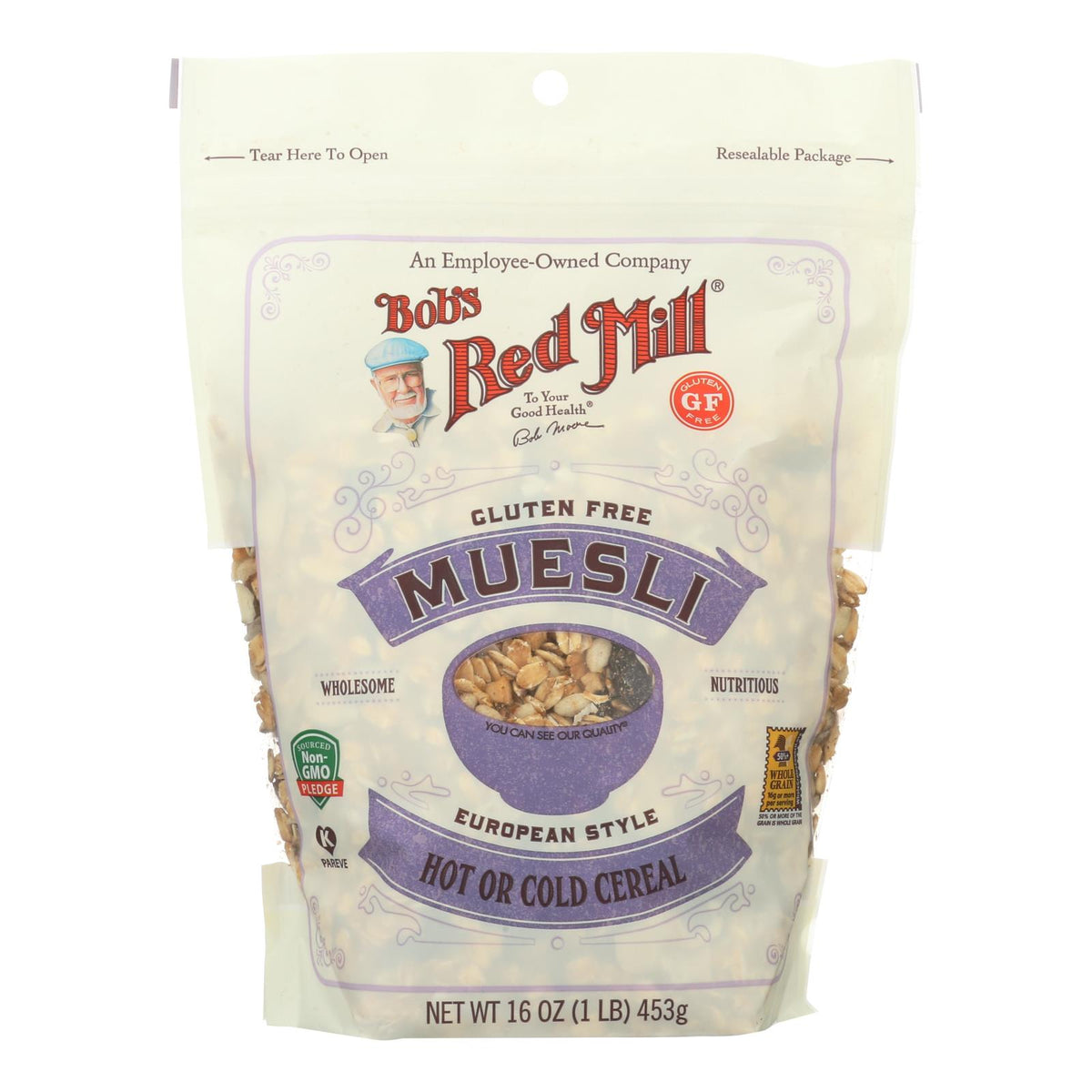 Bob's Red Mill - Muesli Gluten Free - European Style - Case Of 4-16 Oz