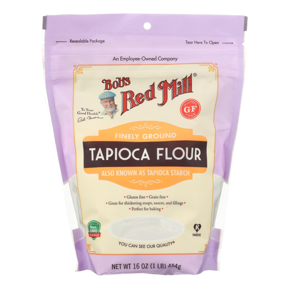 Bob's Red Mill - Flour Tapioca - Case Of 4-16 Oz