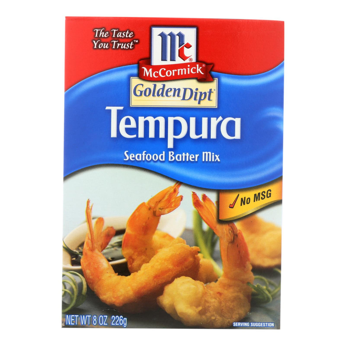 Golden Dipt - Breading - Tempura Mix - Case Of 8 - 8 Oz.