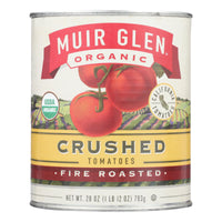 Muir Glen Fire Roasted Crushed Tomato - Tomato - Case Of 12 - 28 Oz.