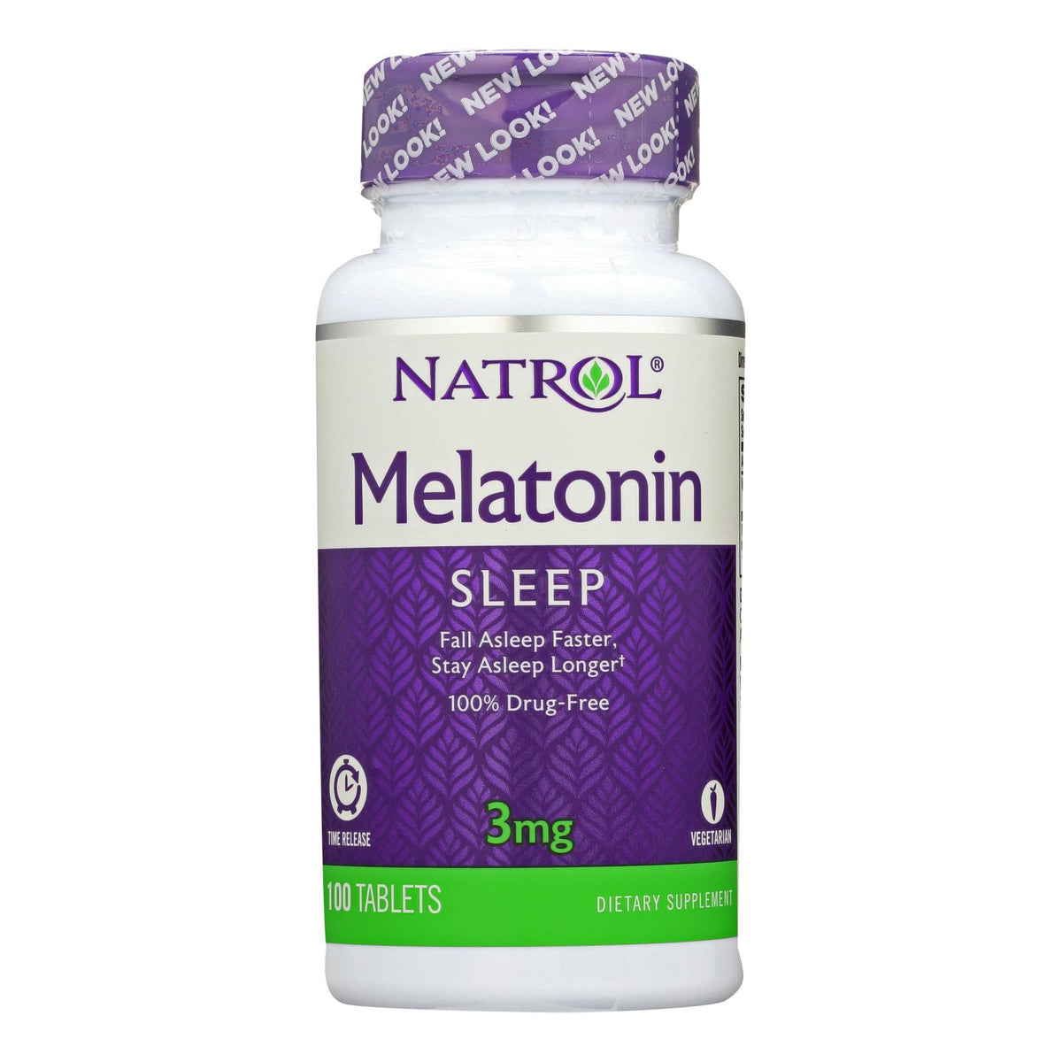 Natrol Melatonin Time Release - 3 Mg - 100 Tablets