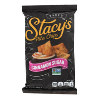 Stacy's Pita Chips Cinnamon Sugar Pita Chips - Cinnamon Sugar - Case Of 12 - 7.33 Oz.