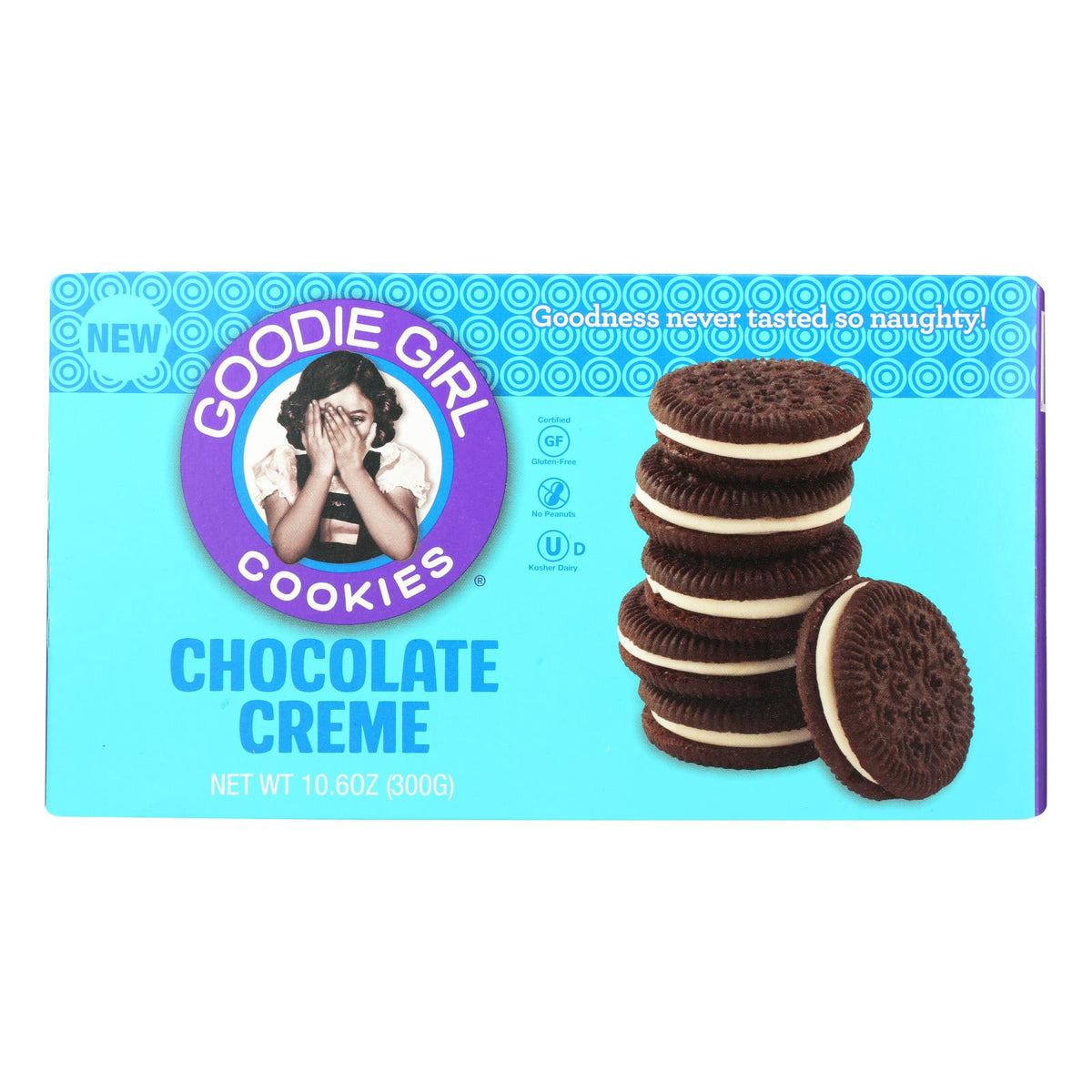 Goodie Girl Cookies - Cookies - Chocolate Creme - Case Of 6 - 10.6 Oz.