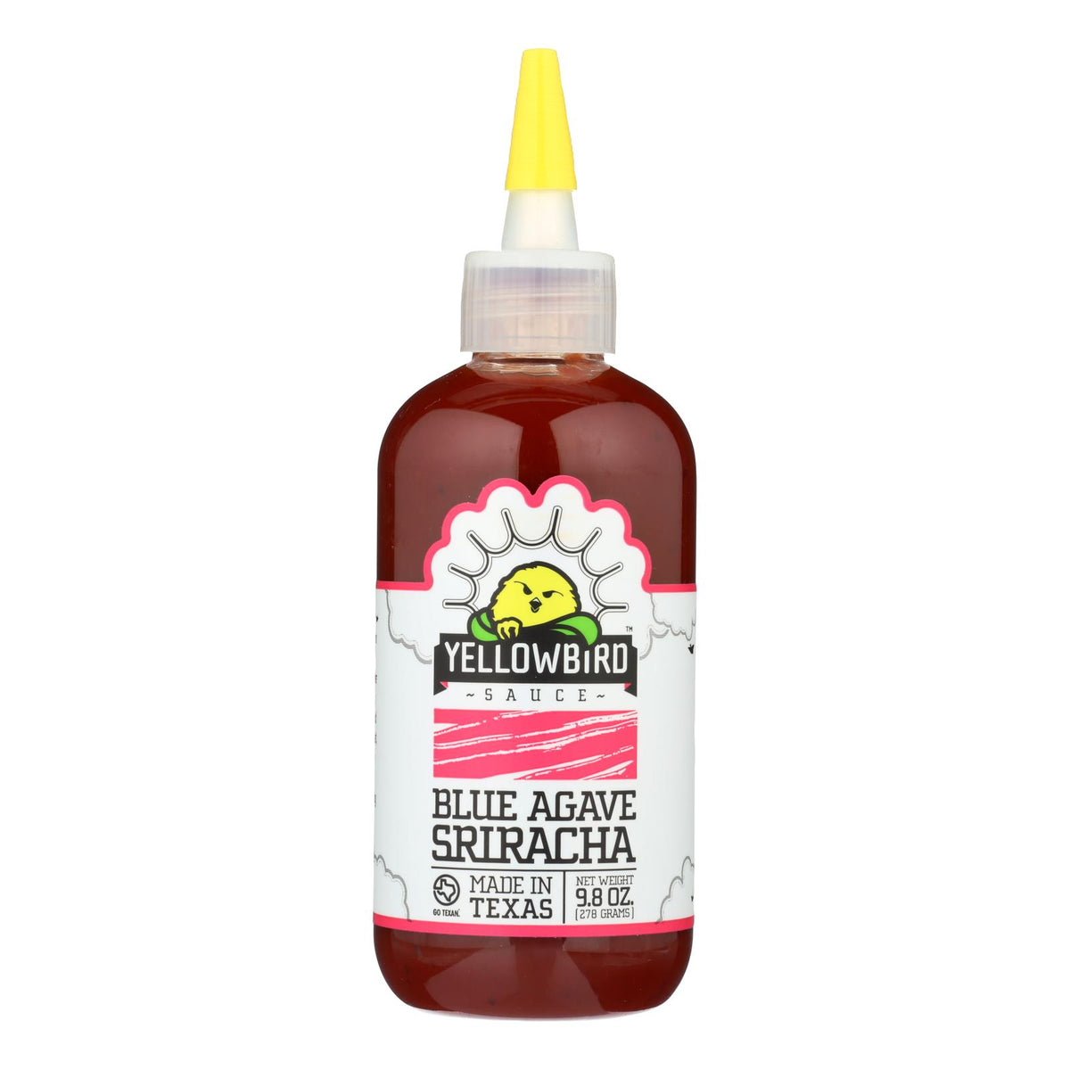 Yellowbird Sauce - Blue Agave Sriracha - Case Of 6 - 9.8 Oz