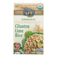 Lundberg Family Farms - Rice And Seasoning Mix - Cilantro Lime - Case Of 6 - 5.50 Oz.