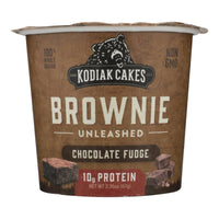 Kodiak Cakes - Brownie In Cup Chocolate Fudge - Case Of 12-2.36 Oz