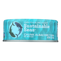 Sustainable Seas - Tuna Albcore Chnk In H2o - Case Of 12 - 5 Oz